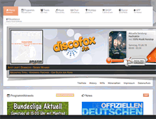 Tablet Screenshot of discofoxfm.de